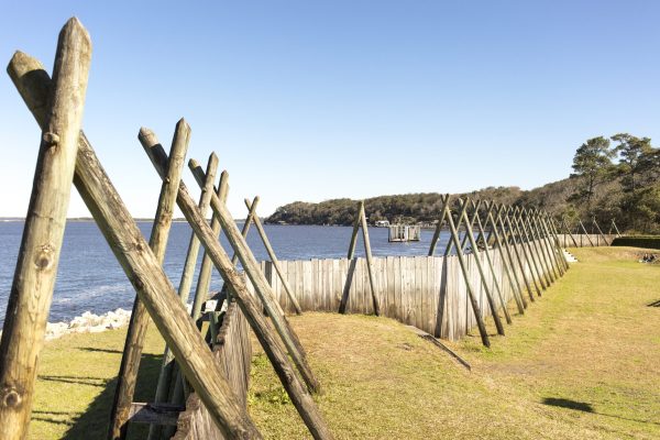 FL Timucuan Ecological and Historical Pres - Fort Caroline River Wall - NPS Stankiewicz