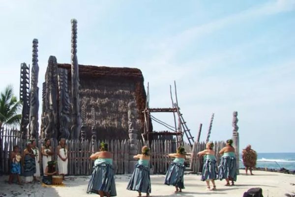 HI Pu’ohonua o Honaunau Nat Hist Park – Hale o Keawe – NPS HI Pu'ohonua o Honaunau Nat Hist Park - Hale o Keawe - NPS