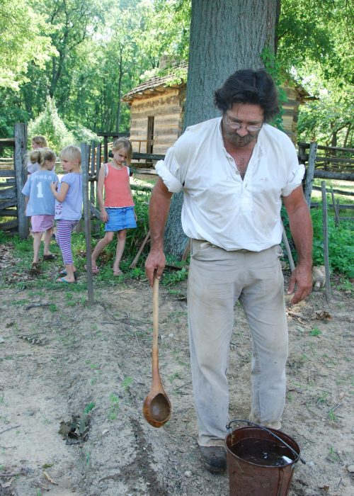 IN Lincoln Boyhood watering garden – NPS ????????????????????????????????????
