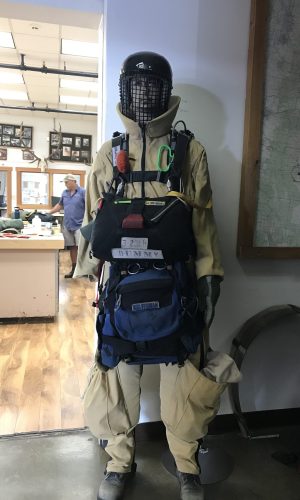 Montana smoke jumper manekin