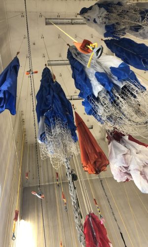 Montana smoke jumpers shoots in the hanger