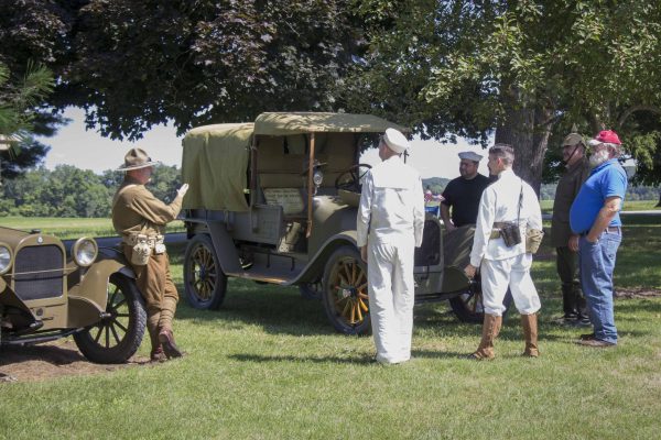 PA Eisenhower Ntnl Hist - WWI soldiers and vehicles - NPS