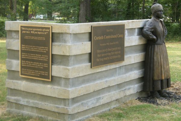 TN Shiloh Nat Military Park - Entrance to the Corinth Contraband Camp - NPS_Mekow